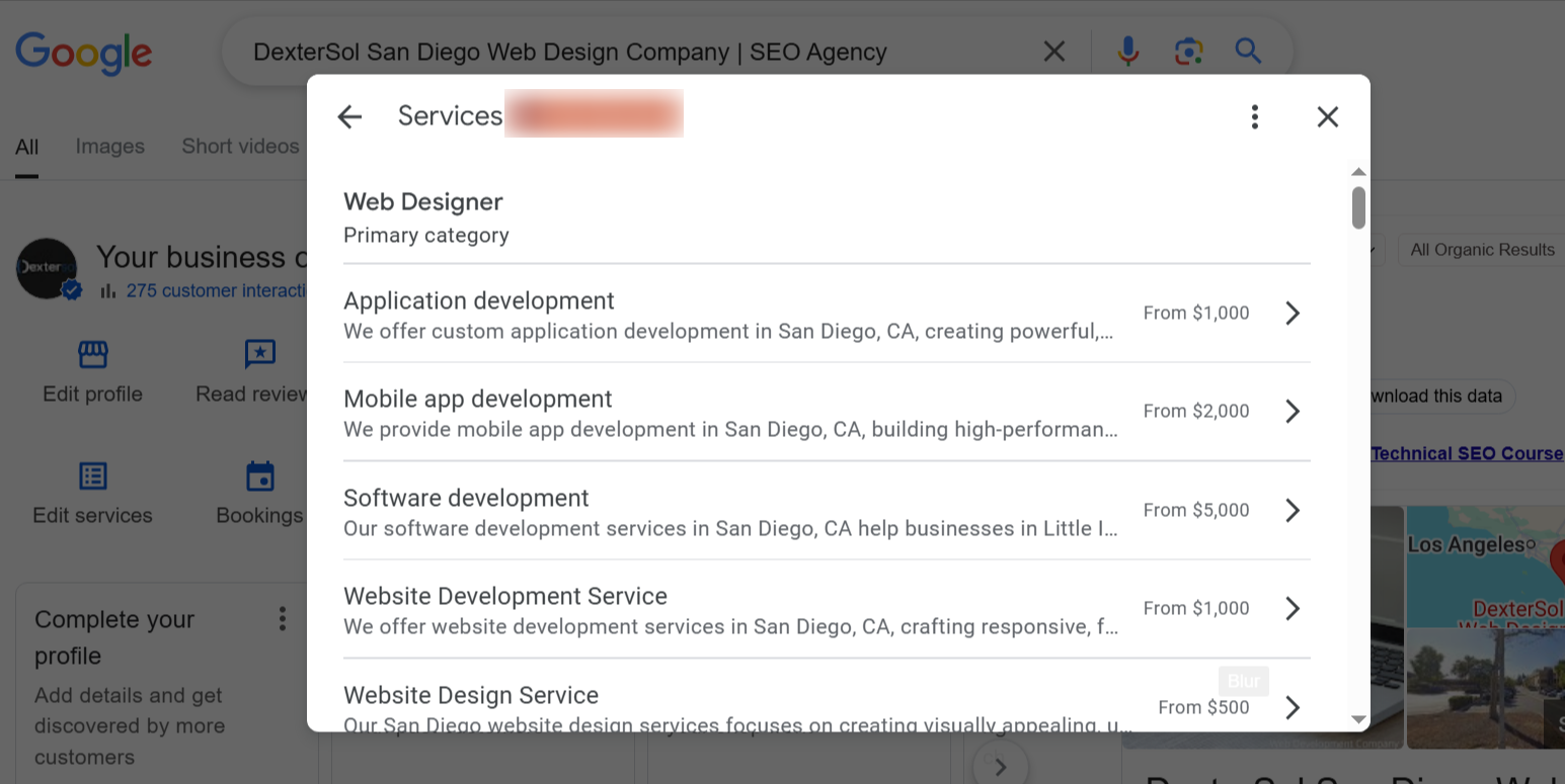 How to Generate organic visits for Google business profile 17 detailed product descriptions with pricing and key features in GBP (google business profile)