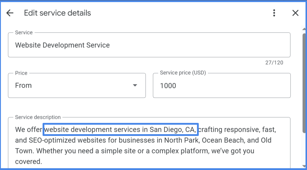 How to Generate organic visits for Google business profile 12 Naturally include service keywords in your Google Business Profile description to highlight expertise, attract customers, and improve local search visibility