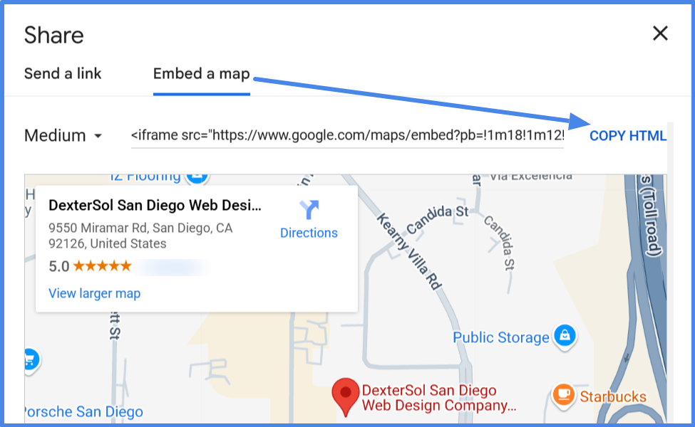 How to Generate organic visits for Google business profile 26 Copy the HTML Code and Paste it into Your Website’s Contact Page.