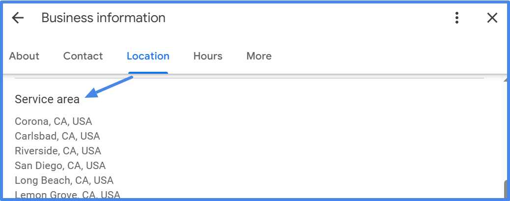 How to Generate organic visits for Google business profile 7 add service areas in google business profile